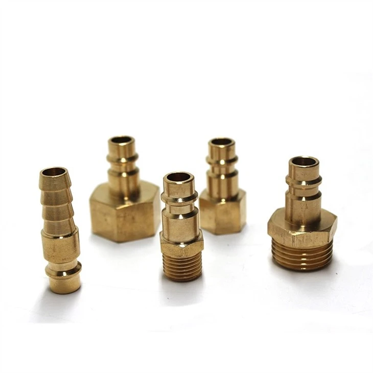Brass male hose connector-2