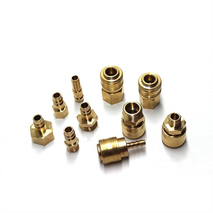 Brass male hose connector-4